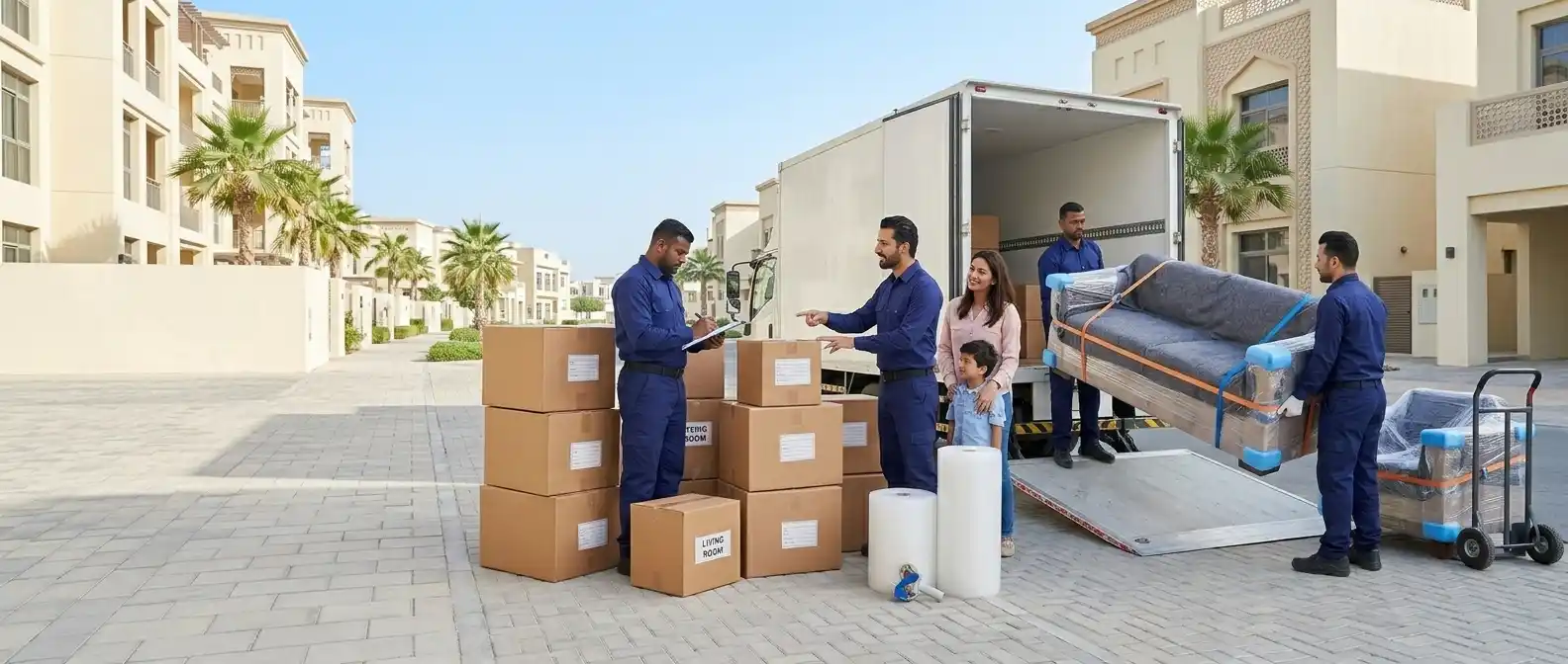 Professional Moving Support in Musaffah Abu Dhabi Professional movers providing moving support in Musaffah Abu Dhabi