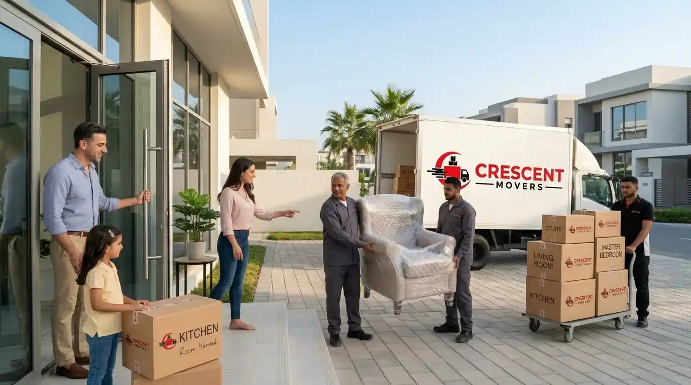 Moving To Khalifa City Abu Dhabi family villa relocation guide