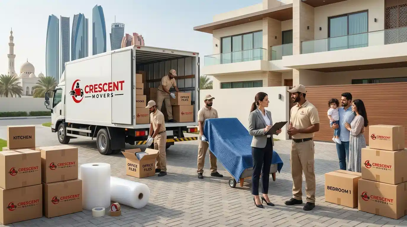 Complete professional moving services explained for Abu Dhabi relocation