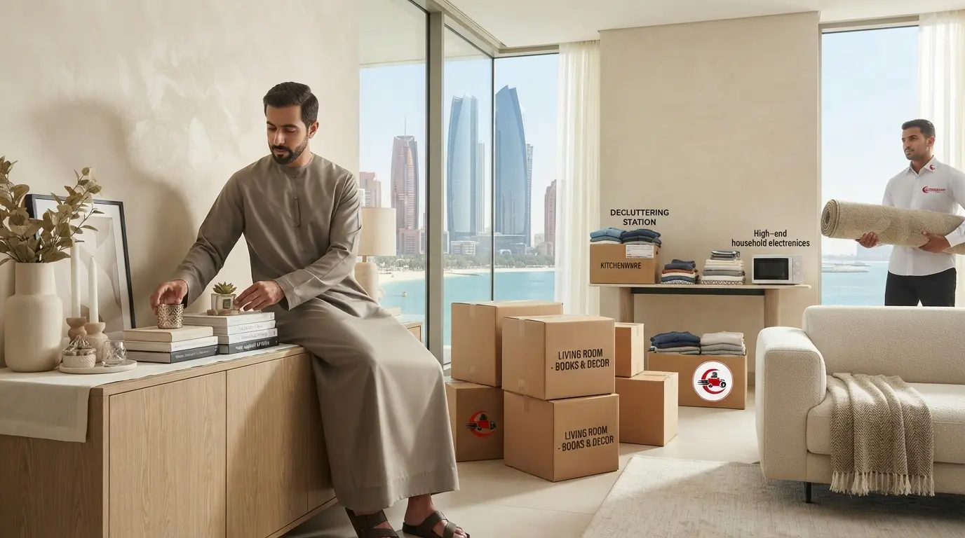 How to declutter your home before moving