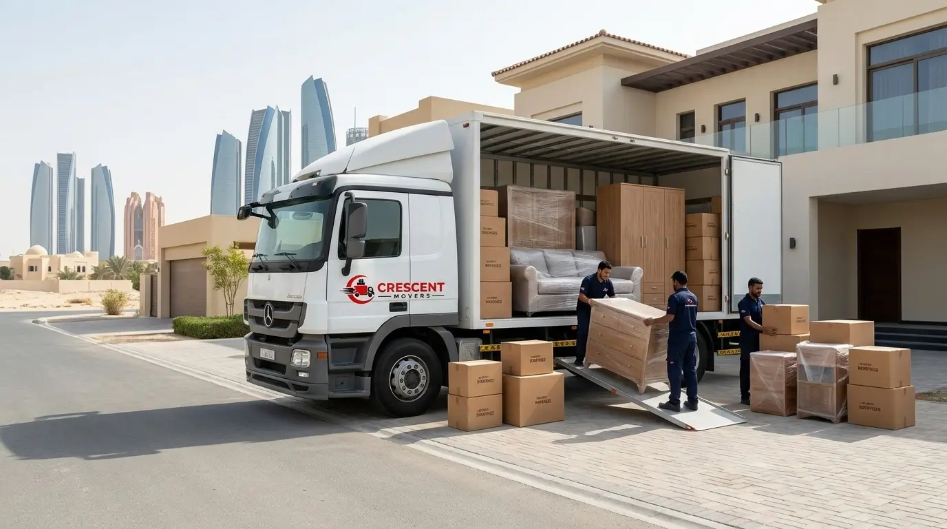 Long distance moving from Abu Dhabi to another UAE emirate